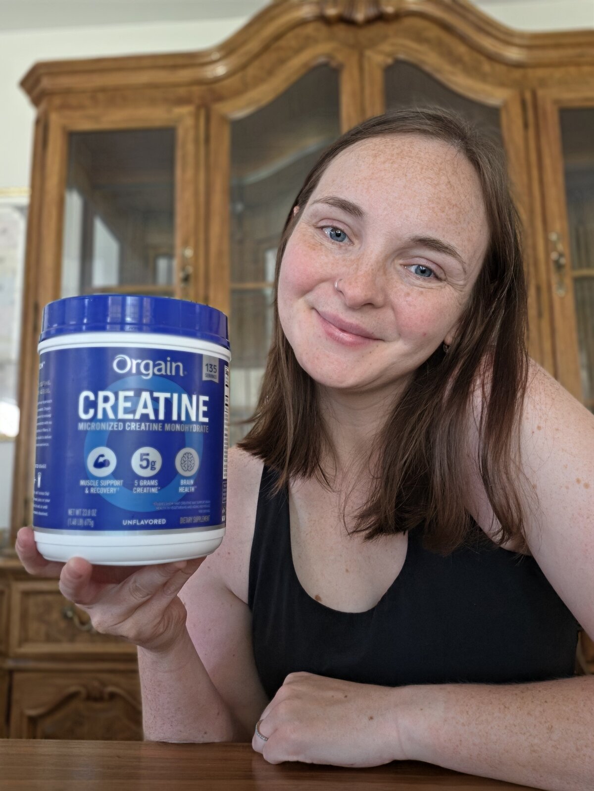 Creatine supplement product photo